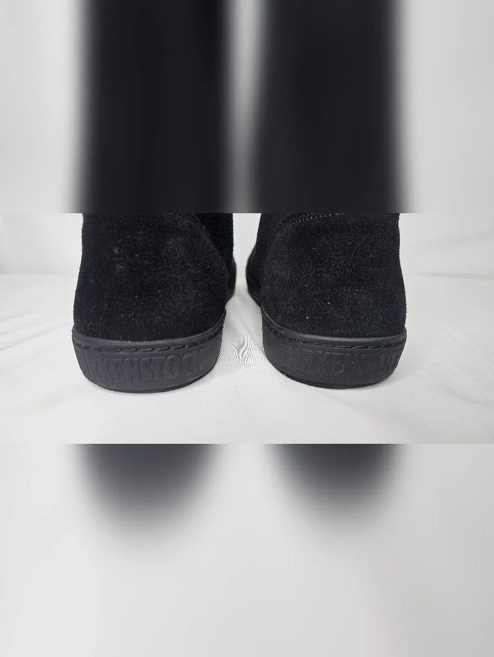 Birkenstock Bartlett Black Suede High Top Sneaker Boots Mens 10 Womens 12 EU 43